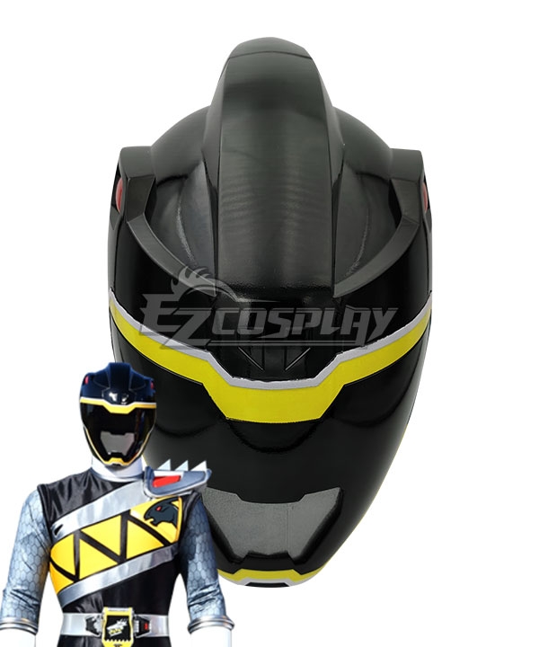 Power Rangers Dino Charge Dino Charge Black Ranger Helmet Cosplay ...