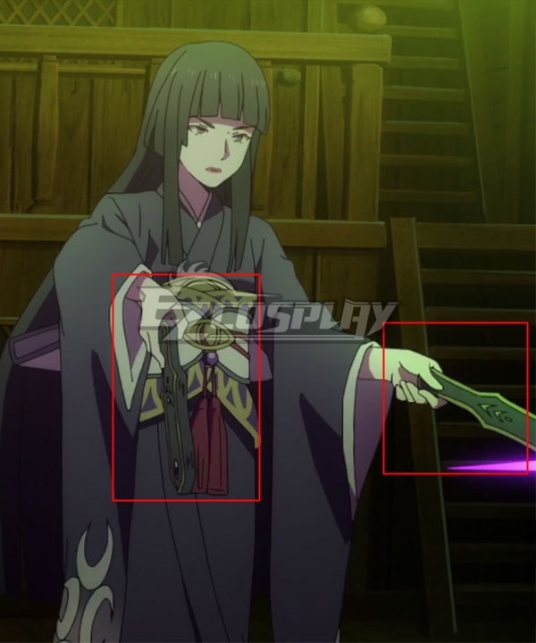 The Rising of the Shield Fan Hero Glass Two Fans Cosplay Weapon Prop