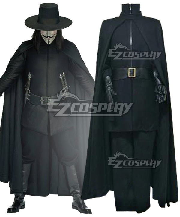 V word vendetta Cosplay Half Face Mask Windproof Bicycle Sport Warm Game Costume 