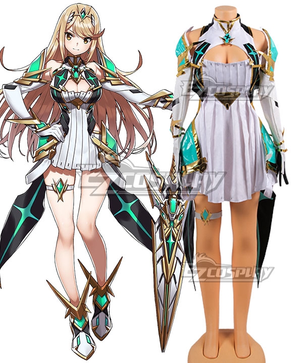 Xenoblade Chronicles 2 Mythra Cosplay Costume