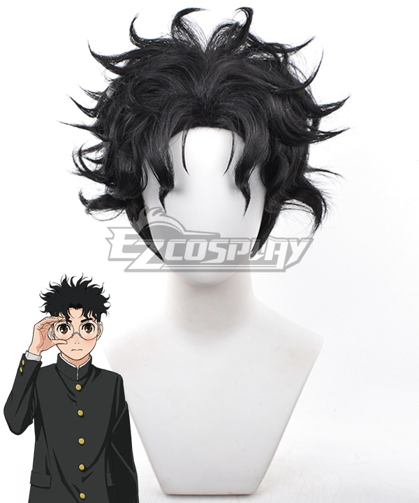 Dandadan Ken Takakura Black Cosplay Wig