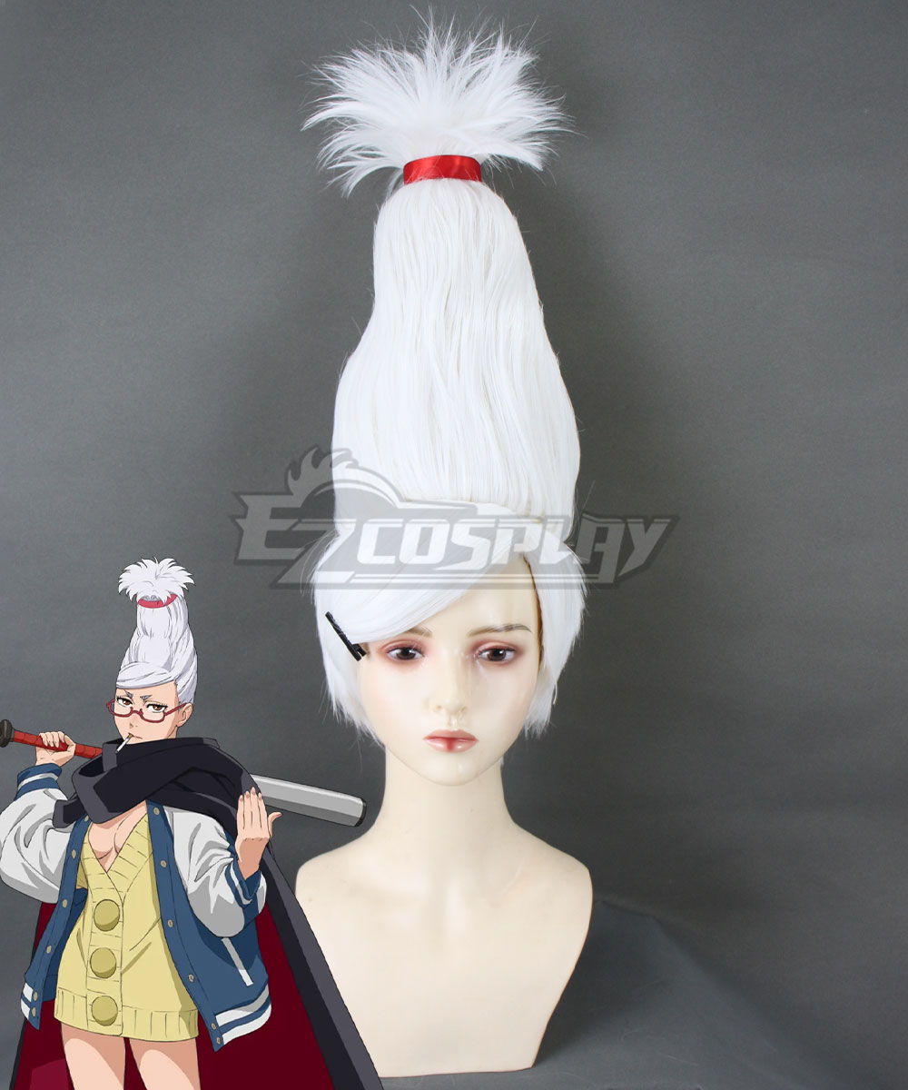 Dandadan Seiko Ayase White Cosplay Wig