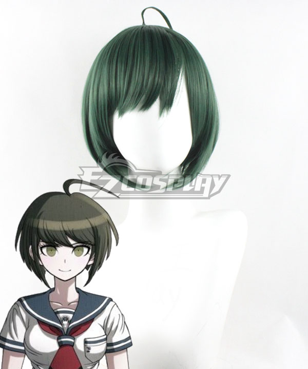 Danganronpa Another Episode: Ultra Despair Girls Naegi Komaru Green Cosplay Wig