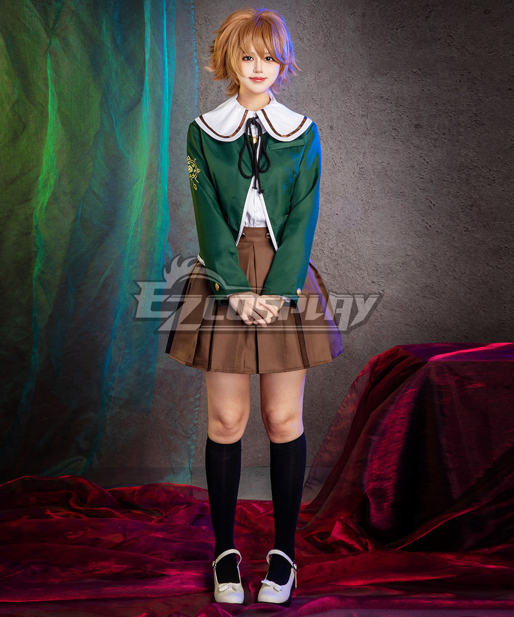 Danganronpa Dangan Ronpa : Trigger Happy Havoc Chihiro Fujisaki Cosplay Costume