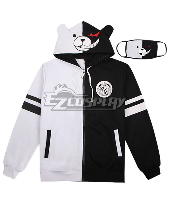 Danganronpa Dangan Ronpa Monokuma Coat Hoodie Cosplay Costume