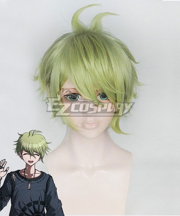 Danganronpa V3: Killing Harmony Rantaro Amami Green Cosplay Wig