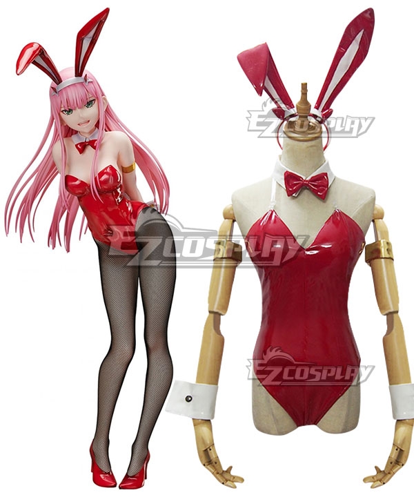 Darling In The Franxx Zero Two Code 002 Bunny Cosplay Costume