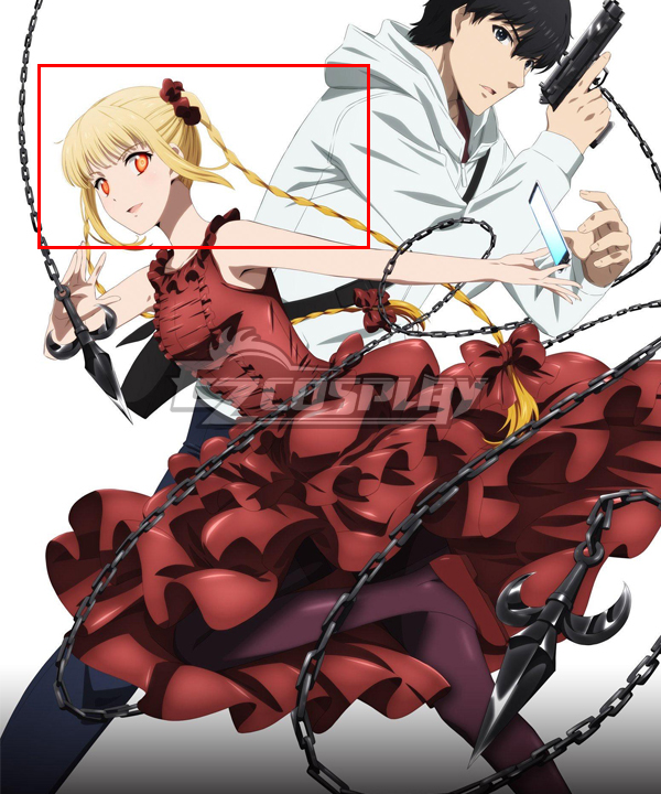 

Darwin's Game Karino Shuka Golden Cosplay Wig