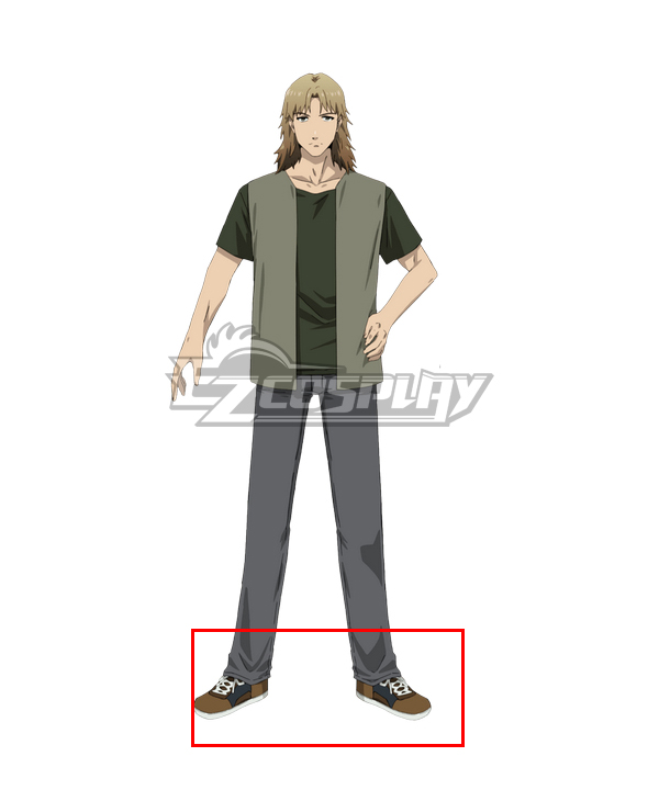 

Darwin's Game Maesaka Ryuuji Brown Cosplay Shoes