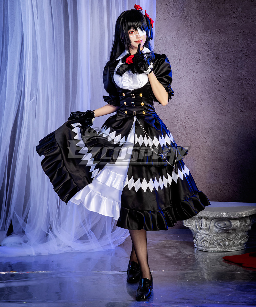 Date A Live Ⅲ Tokisaki Kurumi Nightmare Cosplay-Kostüm