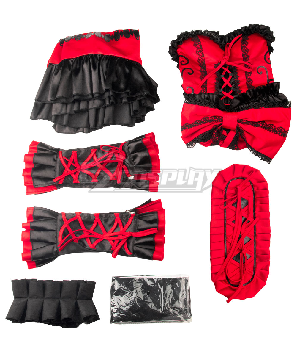 Date A Live Tokisaki Kurumi Nightmare Cosplay Costume