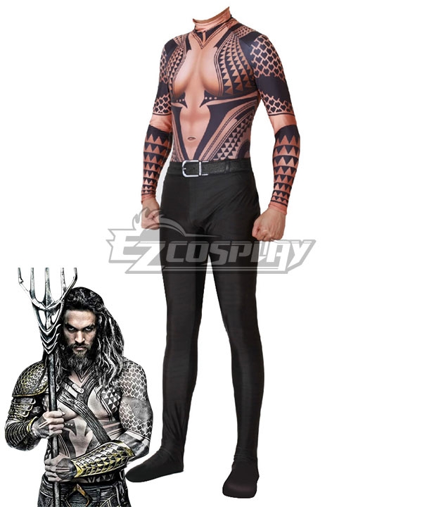 

DC Aquaman 2018 Movie Arthur Curry Jumpsuit Cosplay Costume