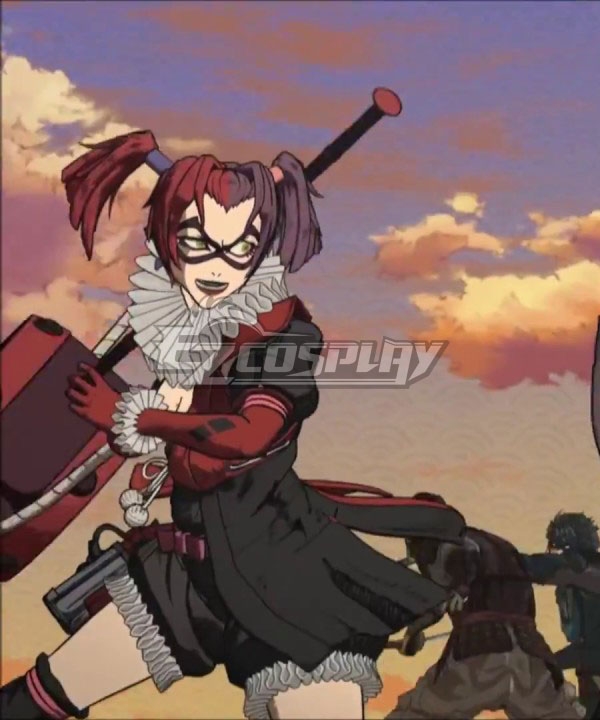 

DC Batman Ninja Harley Quinn Cosplay Costume