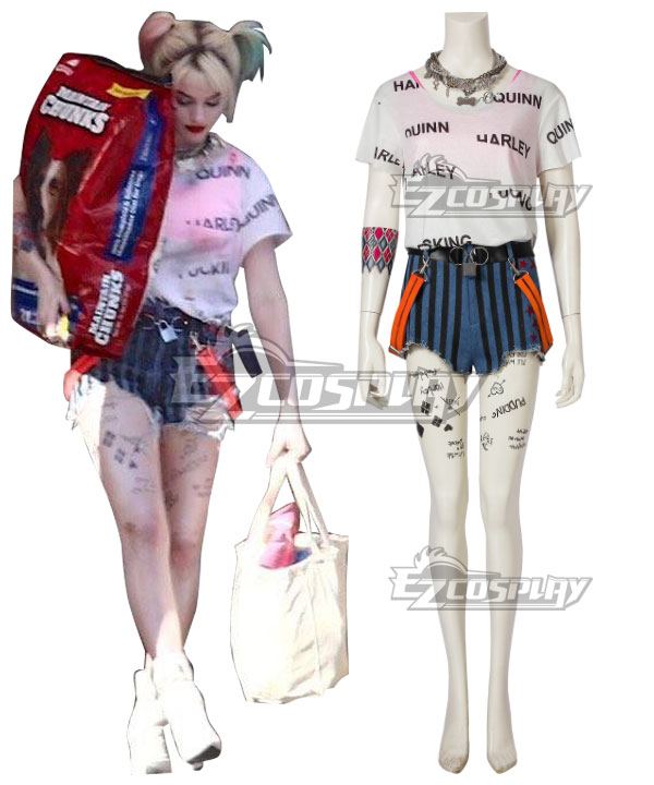 

DC Birds of Prey Harley Quinn Cosplay Costume C Edition