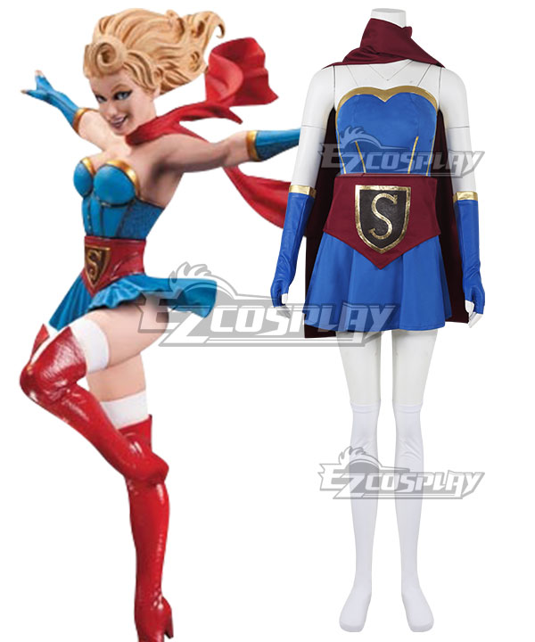 

DC Bombshell Supergirl Cosplay Costume
