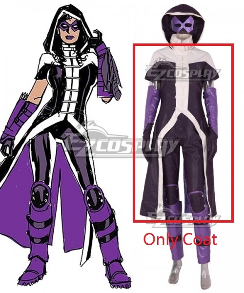 DC Comics Nightwing Rebirth Huntress Cosplay Costume - Only Coat