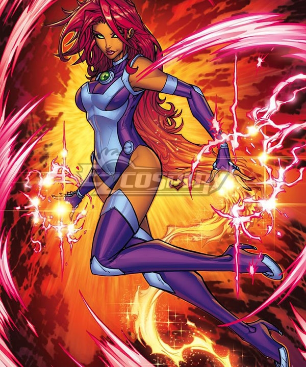 

DC Comics Teen Titans Srarfire Cosplay Costume