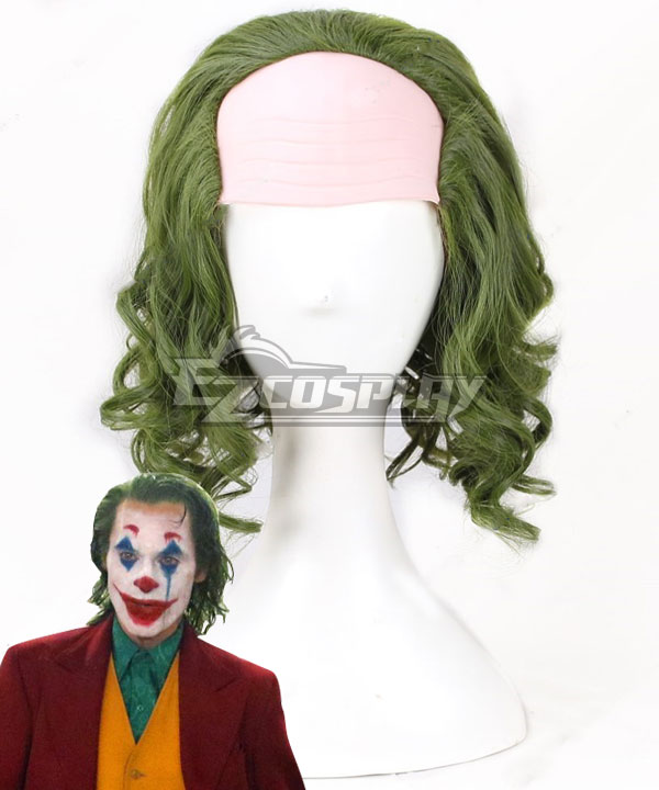 

DC Joker Arthur Fleck Green Cosplay Wig - New Edition