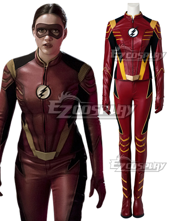 

DC The Flash 3 Female Speedster Jesse Quick Cosplay Costume
