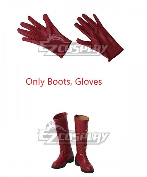 

DC The Flash 3 Female Speedster Jesse Quick Cosplay Costume - Only Boots Gloves