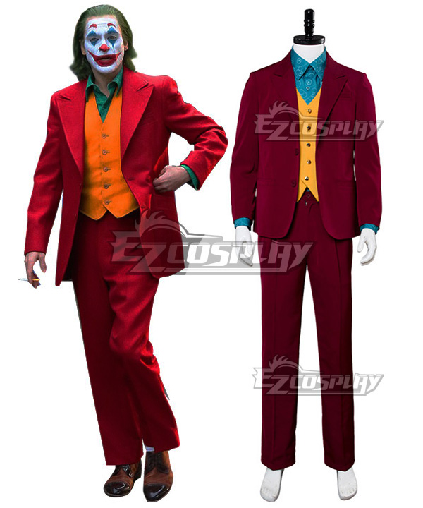 DC The Joker 2019 Movie Joker Arthur Fleck Batman Cosplay Costume C Edition