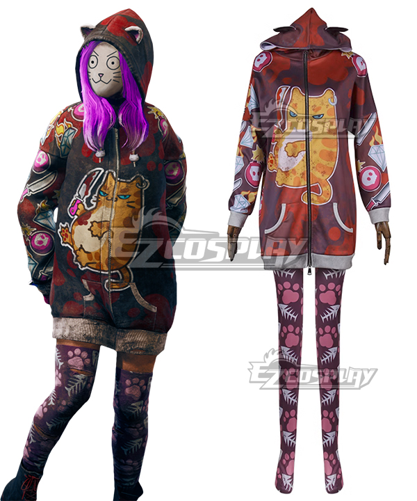 Hallowed Dead by Daylight The Legion Susie Cat Hoodies Cosplay Costume