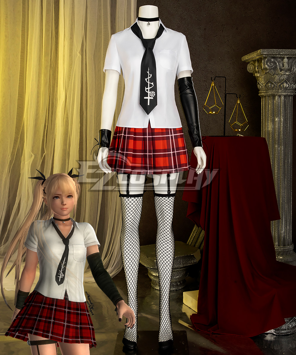 Dead Or Alive 6 Marie Rose White Cosplay Costume