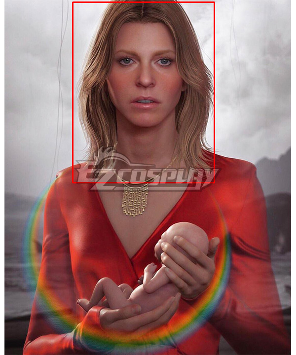 

Death Stranding Amelie Samantha America Strand Golden Cosplay Wig