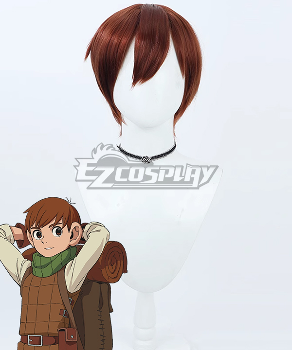 Delicious in Dungeon Chilchuck Tims Red Cosplay Wig