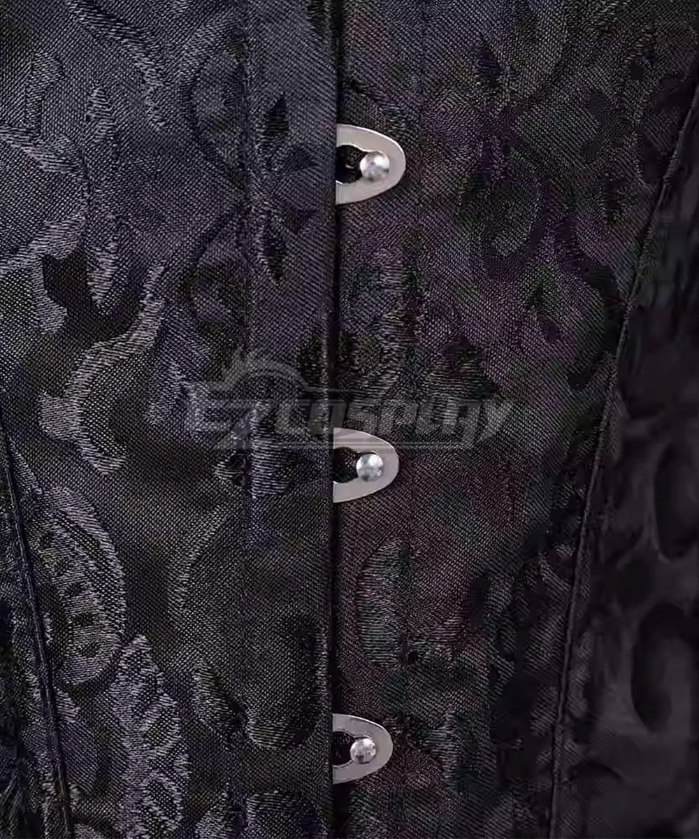 marcille black dress Delicious In Dungeon Marcille Black Dress Headscarf Tail Cosplay Costume  Set