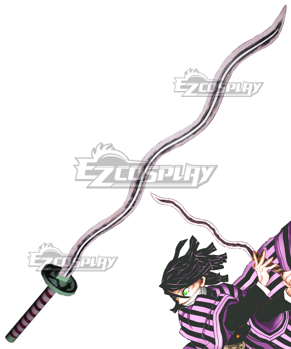 

Demon Slayer: Kimetsu no Yaiba Obanai Iguro Sword Cosplay Weapon Prop