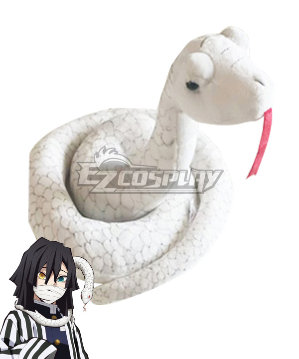 Demon Slayer: Kimetsu no Yaiba Obanai Iguro White snake Cosplay Accessory Prop