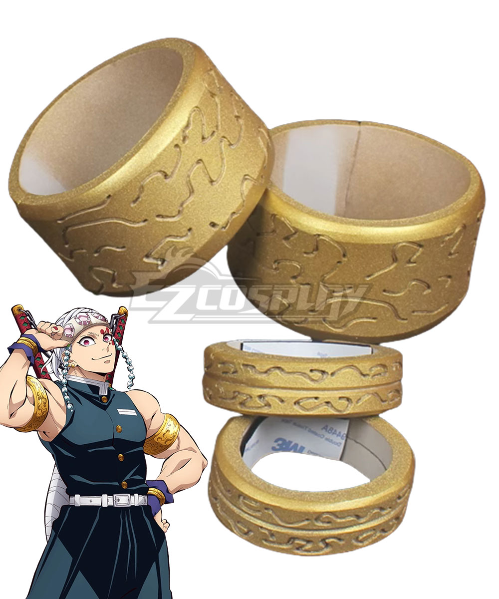 Demon Slayer: Kimetsu no Yaiba Tengen Uzui Hand wear and Armband Cosplay Accessory Prop