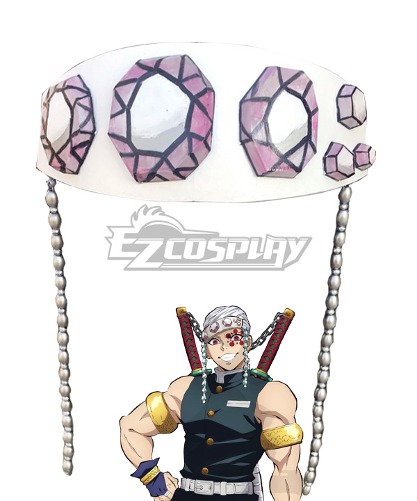 

Demon Slayer: Kimetsu no Yaiba Uzui Tengen Headwear Cosplay Accessory Prop