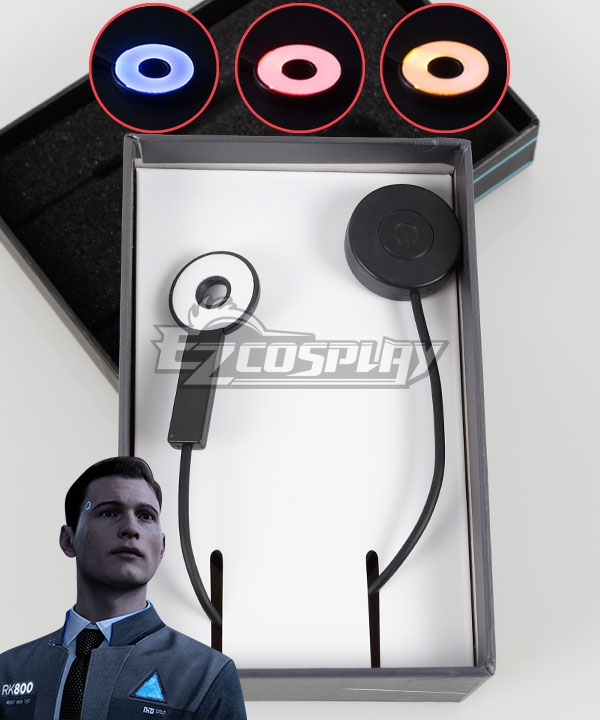 

Detroit: Become Human Connor Kara Temple LED Light Cosplay Accessory Prop - Not include button cell