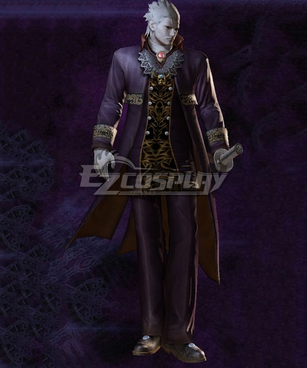 Devil May Cry 4 SE Corrupt Vergil Cosplay Costume
