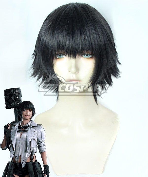 Devil May Cry 5 Lady Black Cosplay Wig