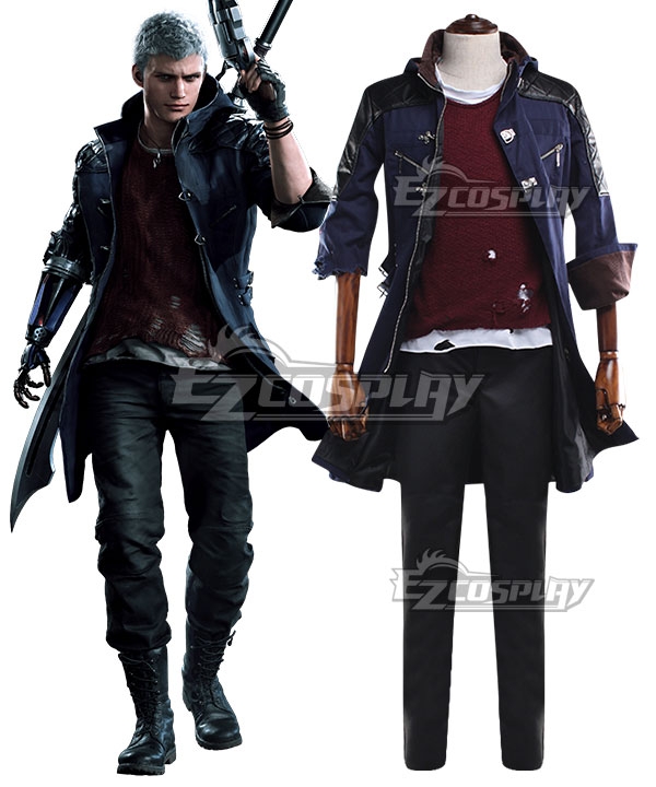 

Devil May Cry 5 Nero Cosplay Costume - Both Sleeves are the Same, Without Pants