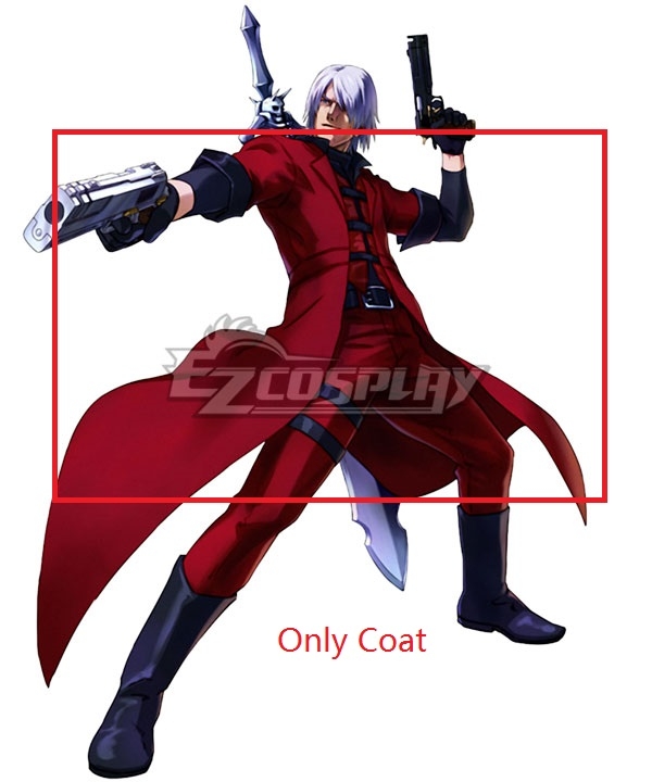 

Devil May Cry Anime Dante Cosplay Costume - Only Coat