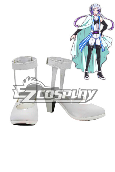 Devils and Realist Sytry Battleframe White Cosplay Shoes
