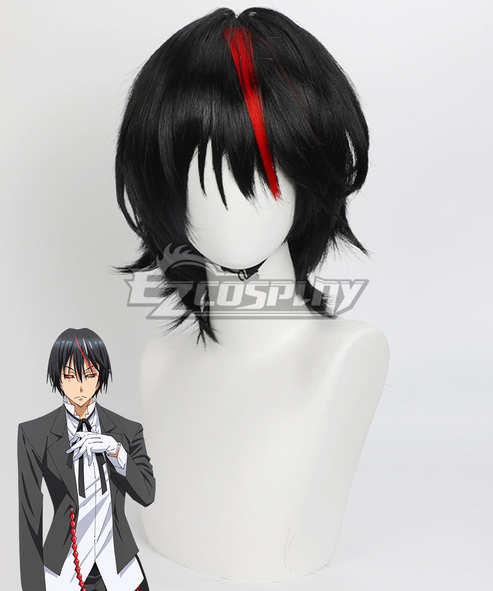 That Time I Got Reincarnated as a Slime Tensei Shitara Slime Datta Ken 2 Season Diablo Noir Black Red Cosplay Wig