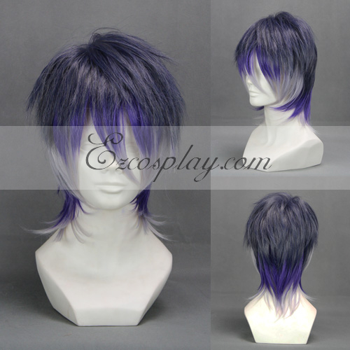 

Diabolik Lovers More Blood Sakamaki Reiji Light Blue Cosplay Wig-303E