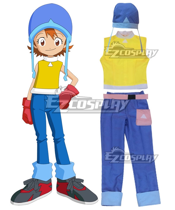 Digimon Adventure Digital Monster Sora Takenouchi Cosplay Costume 