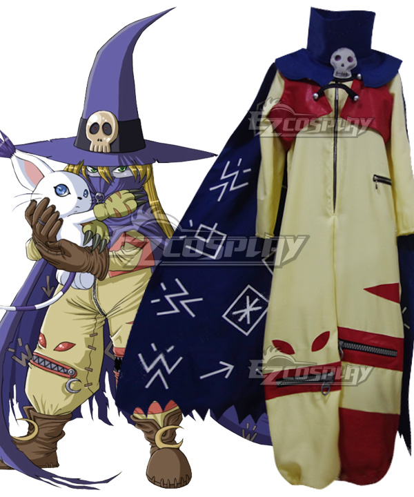 Digimon Adventure Wizarmon Cosplay Costume