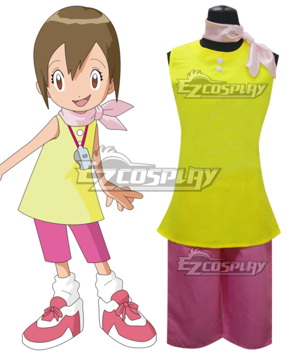 Digimon Adventure  Yagami Hikari Cosplay Costume