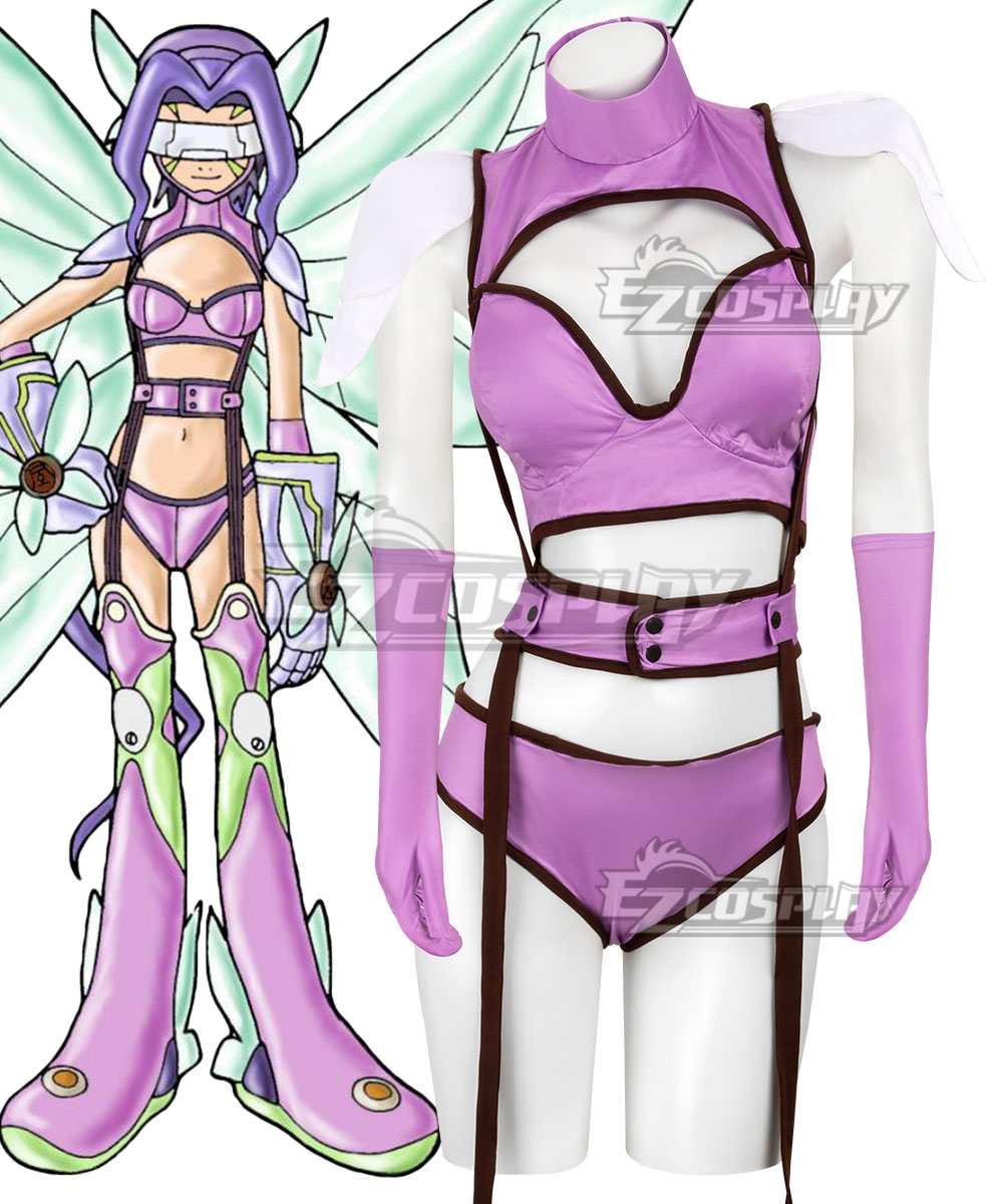 Digimon Kazemon Fairimon Cosplay Costume