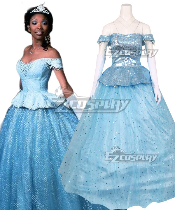 Disney 1997 Movie Cinderella Brandy Norwood Cosplay Costume