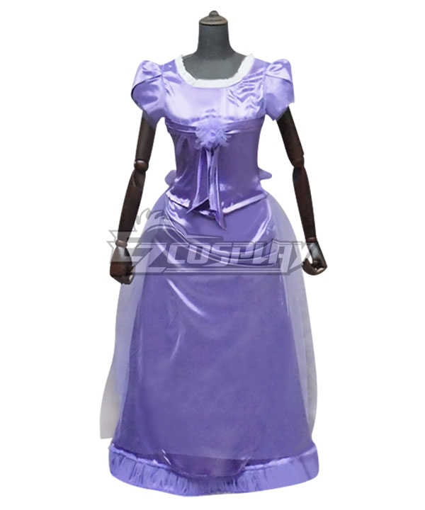 Disney 2018 Movie The Nutcracker And The Four Realms Clara Purple Dress Cosplay Costume