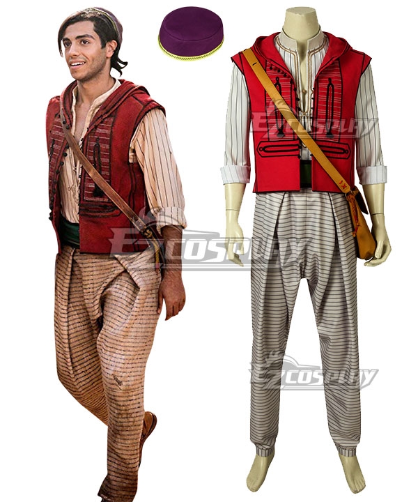 

Disney 2019 ALADDIN Aladdin Cosplay Costume