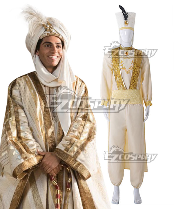 Disney 2019 Movie Aladdin Prince Ali Cosplay Costume